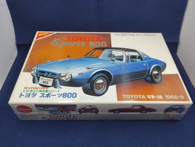 Nichimo 1/24 Toyota Sports 800 Yota-Hachi Motorized Vintage Model Kit Rare FS