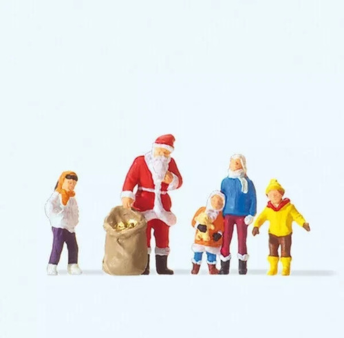 Preiser figures christmas time 1:87