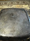 Wagner Ware Sidney O 1218 Square Skillet Cast Iron Smooth Bottom
