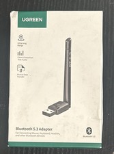 NIB UGREEN Bluetooth 5.3 USB Adapter for PC, Plug Play Free Shipping