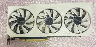 GeForce RTX 2070 SUPER 8GB 3-Fan Gaming Graphics Card Used White
