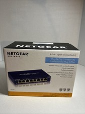 NETGEAR ProSafe 8-Port Gigabit Ethernet Network Switch GS108 v4
