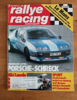 Rallye Racing 07/1979 Renault Alpine A 310 -Buchmann C111 - Ford Capri 3.0 S