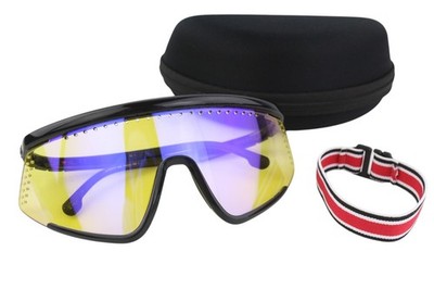 Carrera 10/S 71ccu Herren Sonnenbrille OS Gelbe Linsen Hyperfit 2.0 UV Schutz