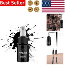 New Brand Black Tattoo Ink 0.5oz -Friendly Concentrated Professional Use