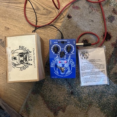 Snarling Dogs SDP-4 Blue Doo Tube Emulator Overdrive Rare Guitar Pedal 2002