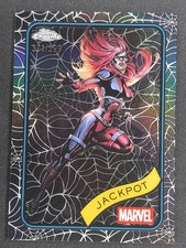 2025 Topps Chrome Marvel Jackpot #81 1st Spider Web Refractor /399