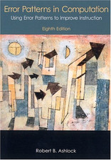 Error Patterns in Computation: Using Error Patterns to... - Ashlock, Robert B.