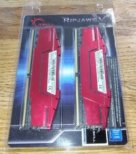 G.Skill Ripjaws V 16GB Kit, 2 x 8GB DDR4-3200 F4-3200C16D-16GVRB Memory RAM 2025
