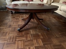 Regency Style Oval Coffee Table
