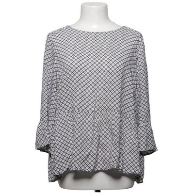 Yessica by C&A, Bluse, Größe: 42, Weiß/Schwarz/Rot, Viskose, Sonstiges #juD