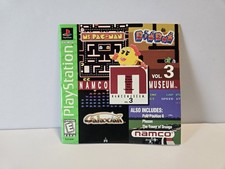 Namco Museum Vol 3 Sony Playstation 1 PS1 Manual Only