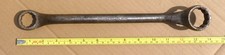 Vintage Britool ON6332 War Finish Chrome Vanadium Ring Spanner, 9/16 + 11/16 W