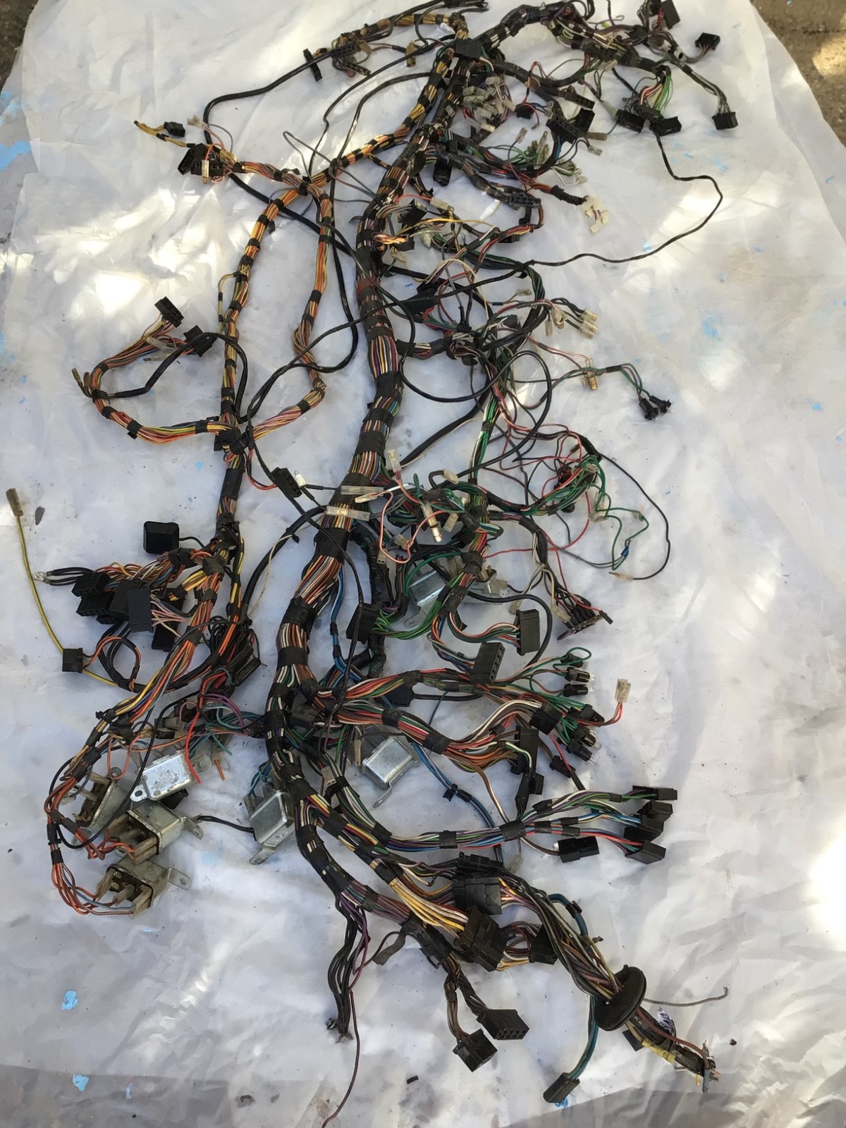 1966-80 Rolls Royce Silver Shadow Wraith II Front Lower Dash Wiring Harness