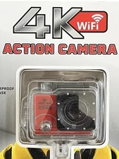Explore One 4K Action Camera with WiFi, 32GB Micro SD, Mounting Variety