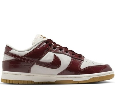 NIKE DUNK LOW LX 'RED CROC' SNEAKERS HERREN SCHUHE FJ2260-004