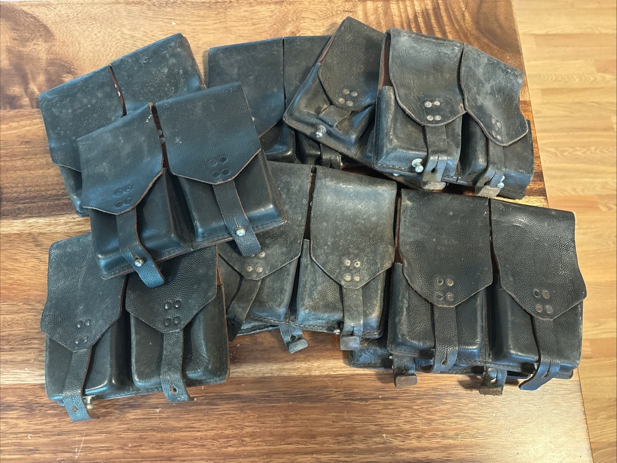 Vintage FN-FAL FAL .308 7.62x51 Austrian Leather Magazine Pouch