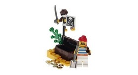 LEGO 6235 Pirates Buried Treasure 1991 Complete w/ Minifig & Instructions