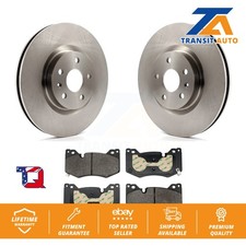 Disc Brake Rotors And Semi-Metallic Pads Front Kit For Chevrolet Corvette