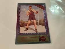 # SF-2 gene tunney boxing Series 4 1995 Collect-A-Card Coca-Cola Collection
