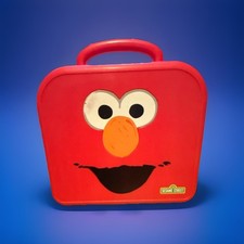 Sesame Street Elmo Alphabet Learning Toy Case, Removable Letters Characters