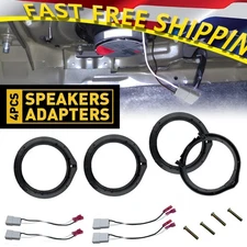 For HONDA Odyssey (2011-UP) Car 4 Speaker Door Wire Harness Adapter Spacer Rings