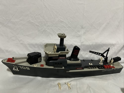 #ad VINTAGE JOHNNY SEVEN SHIP TASK FORCE D 109 DELUXE READING 19.25” $235.00