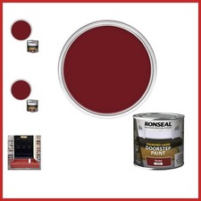Washable 750ml Doorstep Paint Tile Red for Hard Wearing Outdoor Use