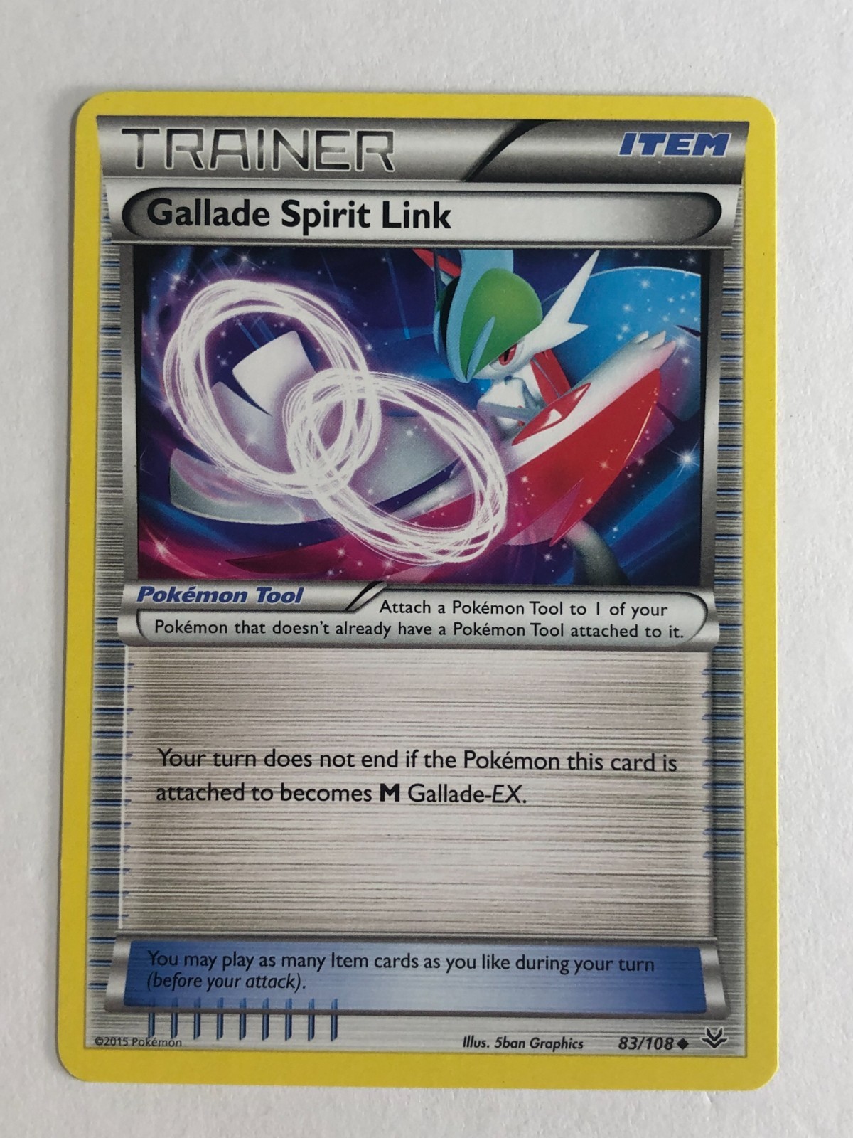 Pokemon TCG Roaring Skies Gallade Spirit Link 83/108 Near Mint