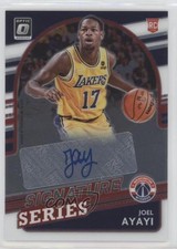 2021-22 Panini Donruss Optic Signature Series Joel Ayayi #SS-JAY Auto 8f4