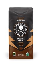 Death Wish Coffee Organic & Fair Trade Medium Roast Ground Coffee - 16oz, High C 12.99 per pound