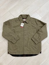 NWT Men's Woolrich Tall Twill Shacket Olive Green Size Medium