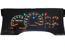 95-99 Chevy Suburban Silverado Sierra Speedometer Instrument Cluster Oem Tested 95-99 Chevy Suburban Silverado Sierra Speedometer Instrument Cluster Oem Tested