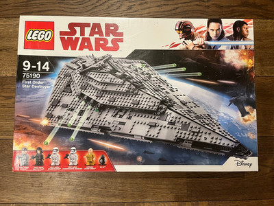 LEGO Star Wars 75190 First Order Star Destroyer NEU & OVP Sealed !