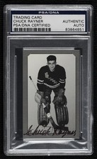 PSA/DNA Authenticated Chuck Rayner Certified Authentic Auto Auto HOF 1t8