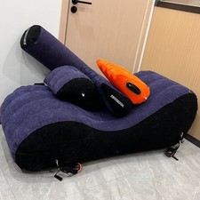 Inflatable Sex Pillow Sex Chair Bouncer Couch Wedge Cushion Sex Position Couples