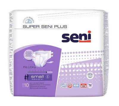 SUPER SENI Plus Gr.1 S Inkontinenzhose Nacht f.E., 10 St