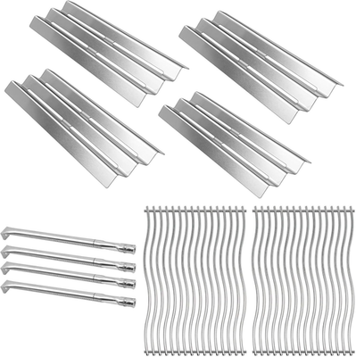 #ad S8C011 Grill Grates Heat Plates Burners Replacement for Napoleon LEX485 605 730 $147.99