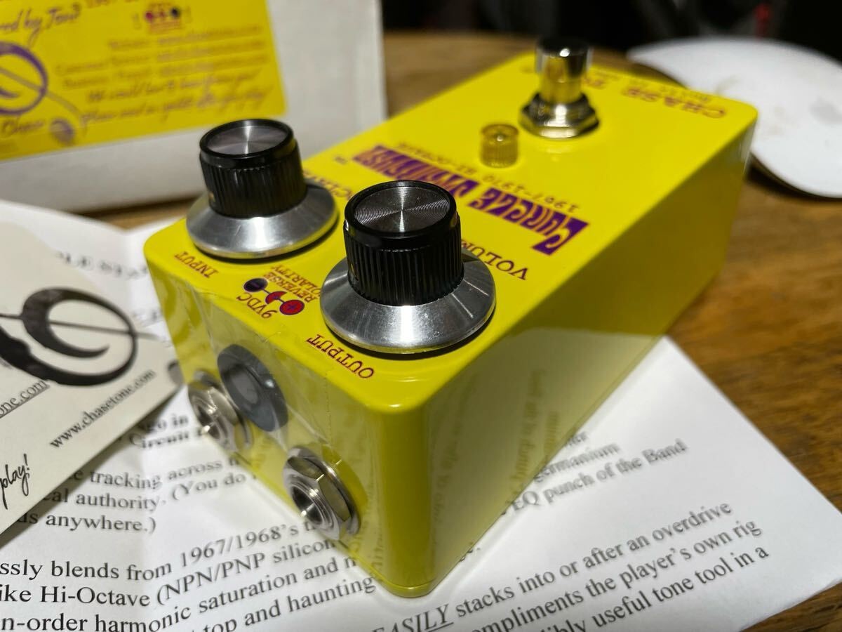 Tycobrahe Octavia Purple Stardust Hi Octave Fuzz Used with