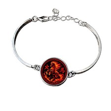 Fire Horse Bracelet. 20mm Chinese Zodiac Lunar New Year Gift. Year of the Horse.