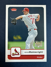 Fleer 2006 Fleer Adam Wainwright Rookie Card St. Louis Cardinals Baseball #87. rookie card picture