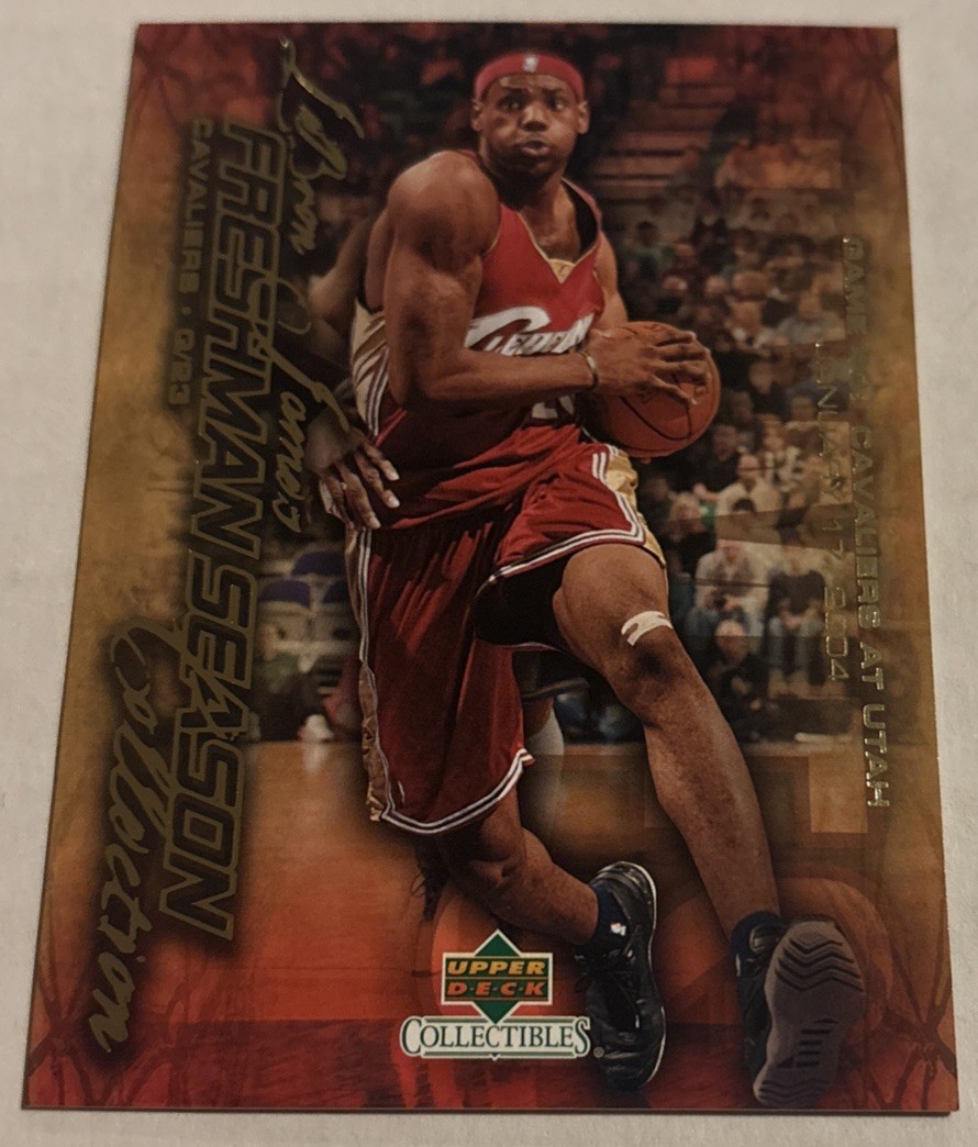 2004 Upper Deck Collectibles LeBron James Freshman Season LeBron James #42🔥🔥