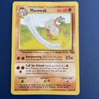1999 Marowak 39/64 Jungle Base Set Pokemon Card TCG WOTC