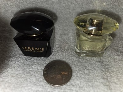 Versace Crystal Noir And Versace Yellow Diamond Minis
