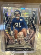2025 Panini Phoenix - Rookies JT Tuimoloau #218 Silver Lazer (RC)