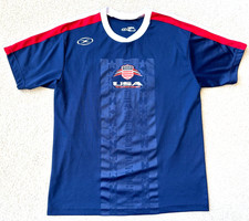 Men’s USA Soccer Jersey Shirt 1950 Belo Horizonte Red White Blue by Xara Size S