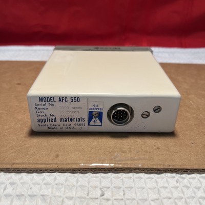 Applied Materials Model AFC 550 Nitrogen Mass Flow Controller (60-3000 sccm)