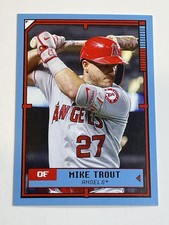 2022 Topps Throwback Thursday Baseball #118 - Mike Trout - Los Angeles Angels