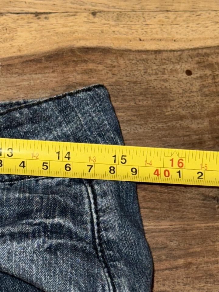 Desigual Skirt Womens UK 12 Blue Denim Mini Bubble Y2K Patchwork Boho Festival - Image 4 of 4