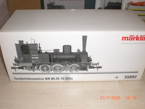 Märklin 55892 Tenderlokomotive BR  89.70-75 der Deutschen Reichsbahn    NEU/OVP | Condition: Neu